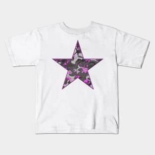 Camouflage Star Kids T-Shirt
